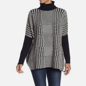 New with tags Keren Hart sweater  houndstooth woman size xlarge